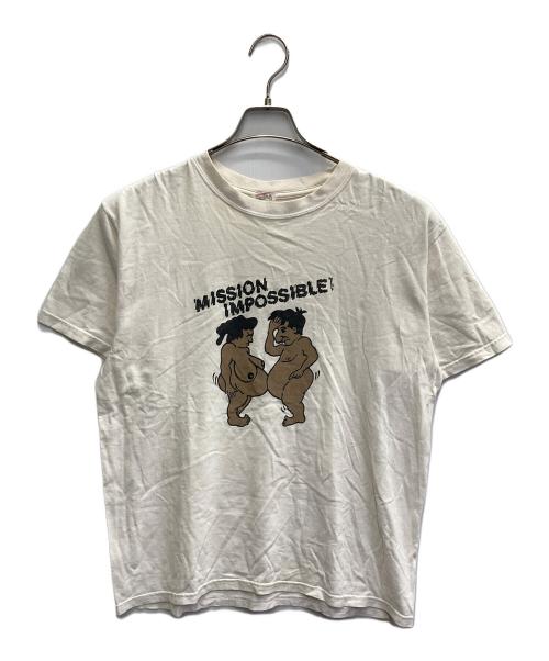 anvil（アンヴィル）anvil (アンヴィル) 90s～00s プリントTシャツ アイボリー サイズ:Mの古着・服飾アイテム