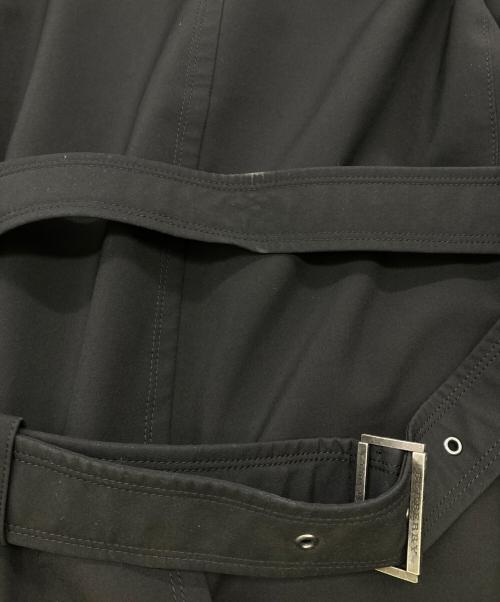 BURBERRY BLACK LABEL（バーバリーブラックレーベル）BURBERRY BLACK LABEL (バーバリーブラックレーベル) 裏地ノバチェックトレンチコート ブラック サイズ:Mの古着・服飾アイテム