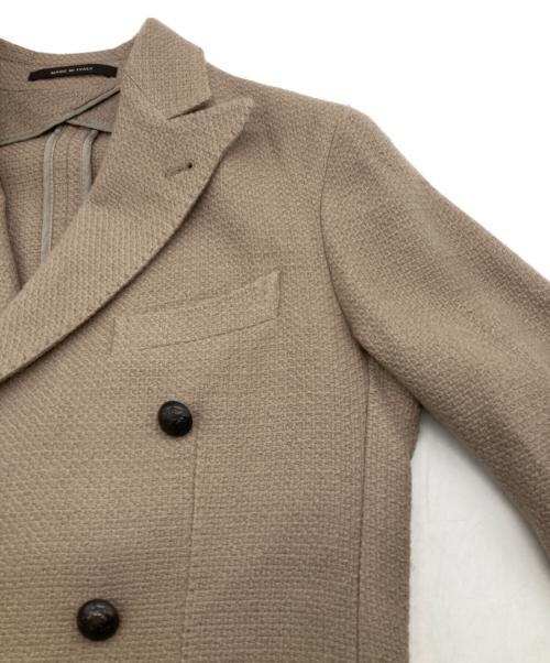 TAGLIATORE（タリアトーレ）TAGLIATORE (タリアトーレ) Ｗブレストブレザージャケット ベージュ サイズ:42の古着・服飾アイテム