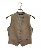 TAGLIATOREタリアトーレ）の古着「BRIAN／F ジレ」｜ベージュ