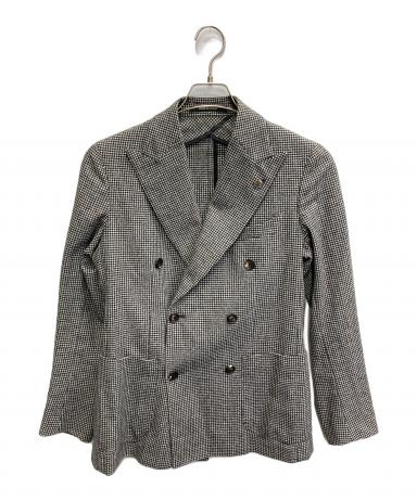 中古・古着通販】TAGLIATORE (タリアトーレ) 千鳥柄 ダブルウール