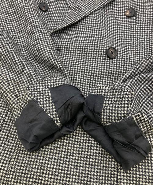 TAGLIATORE（タリアトーレ）TAGLIATORE (タリアトーレ) 千鳥柄 ダブルウールジャケット グレー サイズ:42/7Rの古着・服飾アイテム