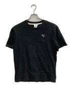 PUMA×AMI Alexandre Mattiussiプーマ×アミアレクサンドルマテュッシ）の古着「Tシャツ」｜ブラック