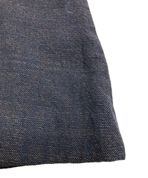 45R（フォーティファイブ・アール）45R (フォーティファイブ・アール) インディゴギマツイードロングスカート ネイビー サイズ:3の古着・服飾アイテム