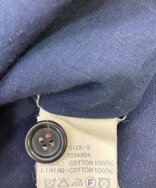 45R（フォーティファイブ・アール）45R (フォーティファイブ・アール) インディゴギマツイードロングスカート ネイビー サイズ:3の古着・服飾アイテム