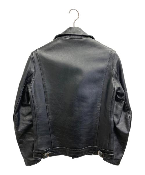 JAMES GROSE（ジェームスグロース）JAMES GROSE (ジェームスグロース) ニューマニラ/NEW MANILA ライダースジャケット ブラック サイズ:36の古着・服飾アイテム