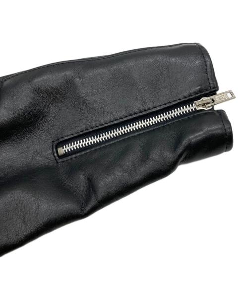 JAMES GROSE（ジェームスグロース）JAMES GROSE (ジェームスグロース) ニューマニラ/NEW MANILA ライダースジャケット ブラック サイズ:36の古着・服飾アイテム