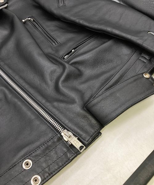 JAMES GROSE（ジェームスグロース）JAMES GROSE (ジェームスグロース) ニューマニラ/NEW MANILA ライダースジャケット ブラック サイズ:36の古着・服飾アイテム