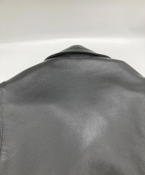 JAMES GROSE（ジェームスグロース）JAMES GROSE (ジェームスグロース) ニューマニラ/NEW MANILA ライダースジャケット ブラック サイズ:36の古着・服飾アイテム