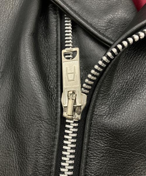 JAMES GROSE（ジェームスグロース）JAMES GROSE (ジェームスグロース) ニューマニラ/NEW MANILA ライダースジャケット ブラック サイズ:36の古着・服飾アイテム