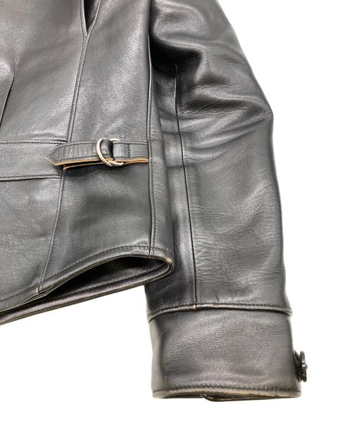 FINE CREEK LEATHERS（ファインクリークレザーズ）FINE CREEK LEATHERS (ファインクリークレザーズ) FCJK028 Santa Anita レザージャケット ブラック サイズ:36の古着・服飾アイテム