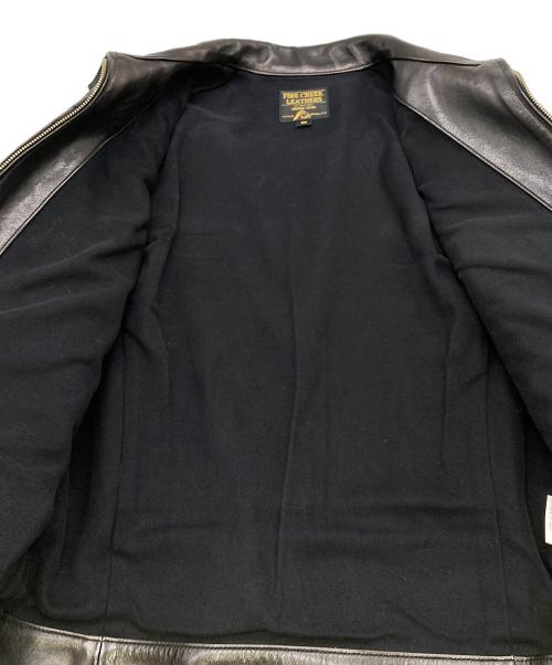 FINE CREEK LEATHERS（ファインクリークレザーズ）FINE CREEK LEATHERS (ファインクリークレザーズ) FCJK028 Santa Anita レザージャケット ブラック サイズ:36の古着・服飾アイテム