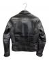 FINE CREEK LEATHERS (ファインクリークレザーズ) FCJK028 Santa Anita レザージャケット ブラック サイズ:36：110000円