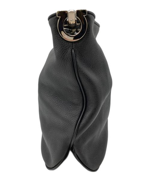 Salvatore Ferragamo（サルヴァトーレ フェラガモ）Salvatore Ferragamo (サルヴァトーレ フェラガモ) ホーボバッグ ブラックの古着・服飾アイテム