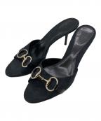 GUCCIグッチ）の古着「ビットサンダル」｜ブラック