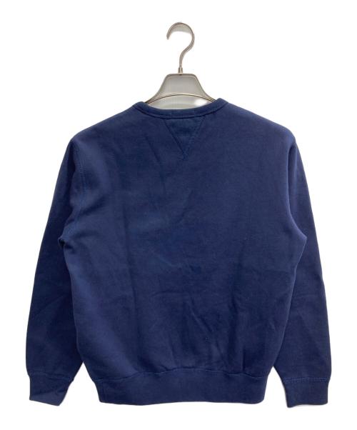 POLO RALPH LAUREN（ポロ・ラルフローレン）POLO RALPH LAUREN (ポロ・ラルフローレン) クルーネック スウェットシャツ ネイビー サイズ:Sの古着・服飾アイテム