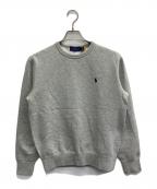 POLO RALPH LAURENポロ・ラルフローレン）の古着「クルーネック スウェットシャ」｜グレー