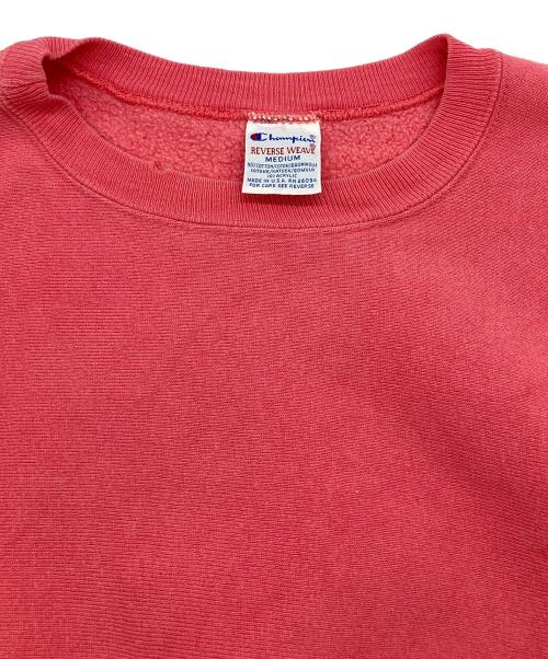 Champion REVERSE WEAVE（チャンピオン リバース ウィーブ）Champion REVERSE WEAVE (チャンピオン リバース ウィーブ) 90’Sスウェット ピンク サイズ:Mの古着・服飾アイテム