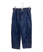 Traditional Weatherwearトラディショナルウェザーウェア）の古着「デニムパンツ」｜ネイビー