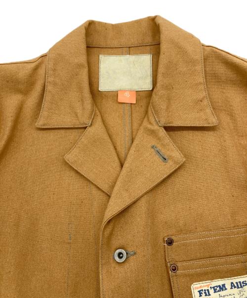 Fil EM Alls（フィルエムオールズ）Fil EM Alls (フィルエムオールズ) カバーオール ブラウン サイズ:4の古着・服飾アイテム