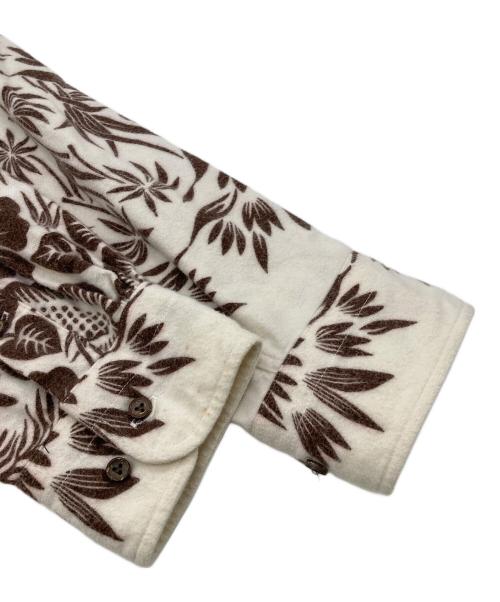 Sun Surf（サンサーフ）Sun Surf (サンサーフ) 花柄シャツ ブラウン×ベージュ サイズ:Mの古着・服飾アイテム