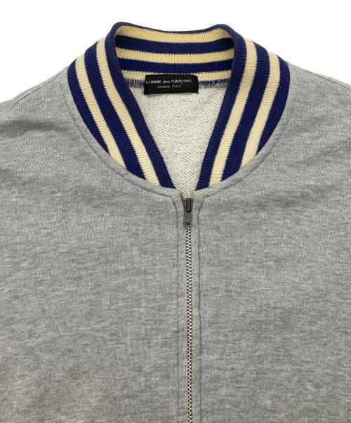 COMME des GARCONS HOMME PLUS（コムデギャルソンオムプリュス）COMME des GARCONS HOMME PLUS (コムデギャルソンオムプリュス) 90’Sスウェットブルゾン グレー サイズ:不明の古着・服飾アイテム