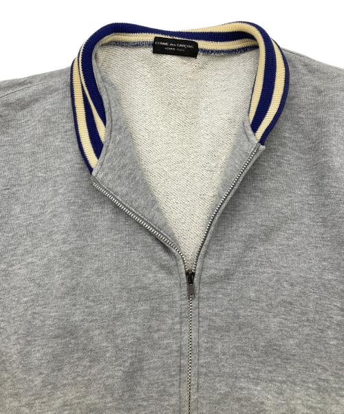 COMME des GARCONS HOMME PLUS（コムデギャルソンオムプリュス）COMME des GARCONS HOMME PLUS (コムデギャルソンオムプリュス) 90’Sスウェットブルゾン グレー サイズ:不明の古着・服飾アイテム