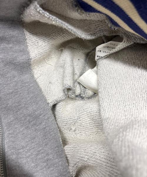 COMME des GARCONS HOMME PLUS（コムデギャルソンオムプリュス）COMME des GARCONS HOMME PLUS (コムデギャルソンオムプリュス) 90’Sスウェットブルゾン グレー サイズ:不明の古着・服飾アイテム