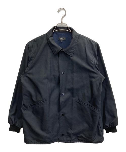 A.P.C.（アーペーセー）A.P.C. (アーペーセー) コーチジャケット ブラック サイズ:Mの古着・服飾アイテム