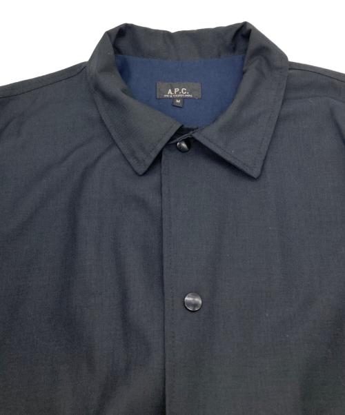 A.P.C.（アーペーセー）A.P.C. (アーペーセー) コーチジャケット ブラック サイズ:Mの古着・服飾アイテム