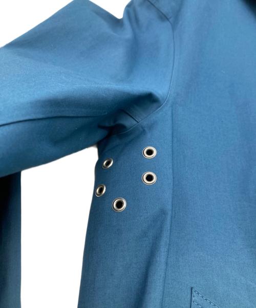 Paul Stuart（ポールスチュアート）Paul Stuart (ポールスチュアート) ゴム引きコート/値札付き ブルー サイズ:36の古着・服飾アイテム