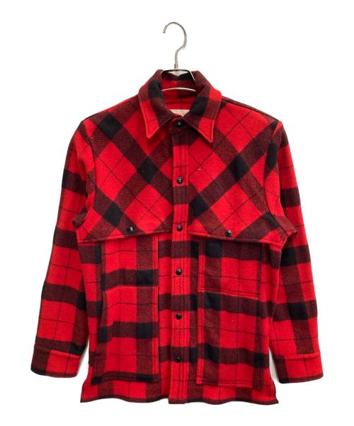 FILSON GARMENT（フィルソン ガーメント）FILSON GARMENT (フィルソン ガーメント) マッキノクルーザージャケット レッド サイズ:XSの古着・服飾アイテム