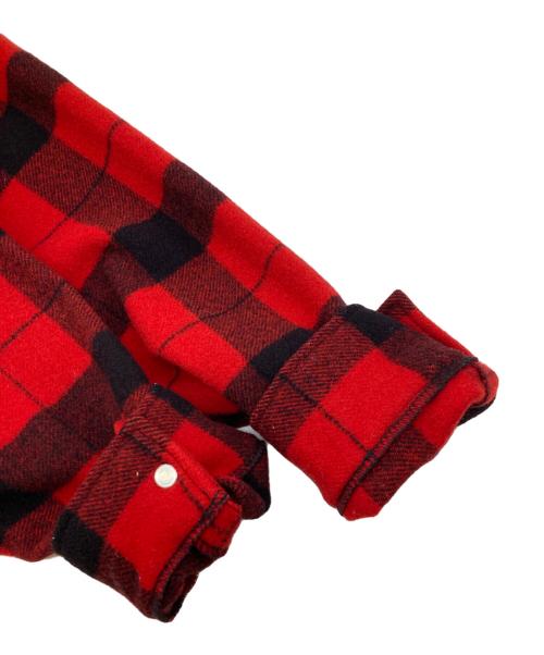 FILSON GARMENT（フィルソン ガーメント）FILSON GARMENT (フィルソン ガーメント) マッキノクルーザージャケット レッド サイズ:XSの古着・服飾アイテム