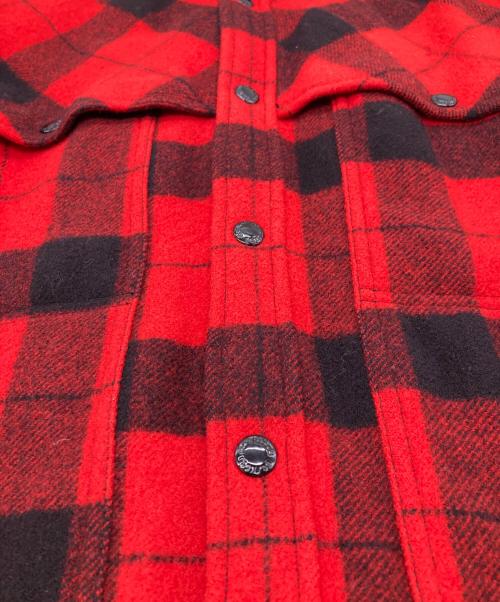 FILSON GARMENT（フィルソン ガーメント）FILSON GARMENT (フィルソン ガーメント) マッキノクルーザージャケット レッド サイズ:XSの古着・服飾アイテム