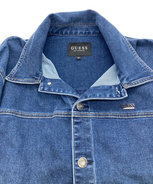 GUESS（ゲス）GUESS (ゲス) デニムジャケット ネイビー サイズ:XLの古着・服飾アイテム