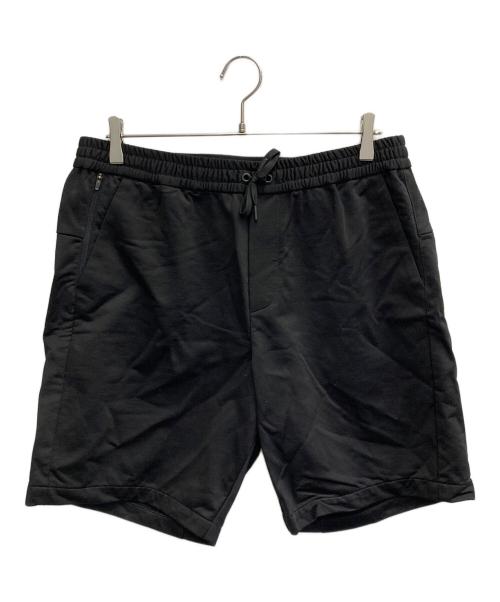 H.I.P. by SOLIDO（エイチアイピーバイソリード）H.I.P. by SOLIDO (エイチアイピーバイソリード) ナイロン 裏毛 シャーリング ショートパンツ ブラック サイズ:04の古着・服飾アイテム