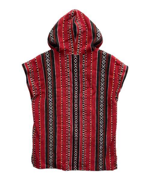 HUF（ハフ）HUF (ハフ) ノースリブメキシカンパーカー レッド サイズ:Mの古着・服飾アイテム