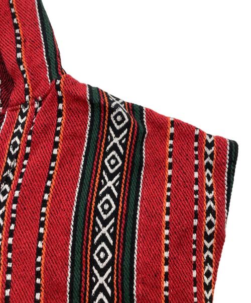 HUF（ハフ）HUF (ハフ) ノースリブメキシカンパーカー レッド サイズ:Mの古着・服飾アイテム