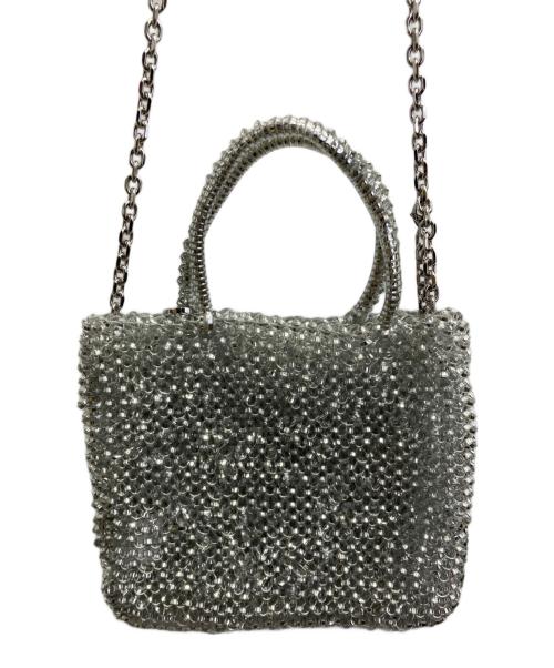 ANTEPRIMA（アンテプリマ）ANTEPRIMA (アンテプリマ) ミニアトゥ－ラ ショルダーバック シルバーの古着・服飾アイテム