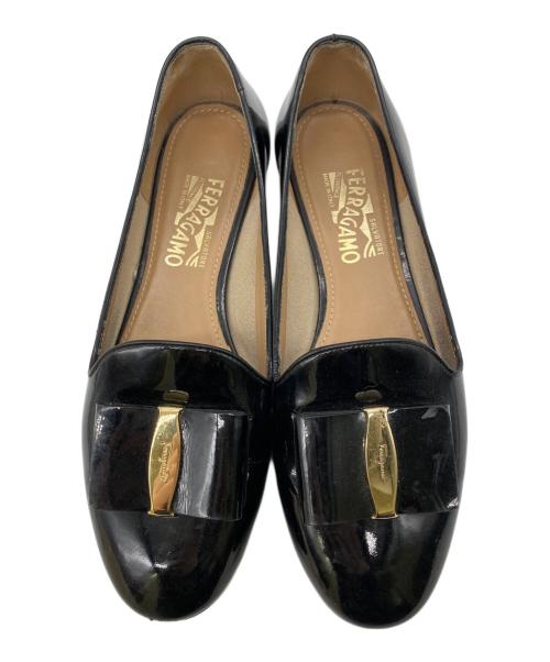 Salvatore Ferragamo（サルヴァトーレ フェラガモ）Salvatore Ferragamo (サルヴァトーレ フェラガモ) パンプス ブラック サイズ:8の古着・服飾アイテム