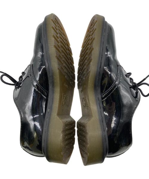 Dr.Martens（ドクターマーチン）Dr.Martens (ドクターマーチン) BEAMS (ビームス) 別注パテント3ホールシューズ ブラック サイズ:UK3の古着・服飾アイテム