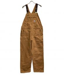 CarHartt（カーハート）の古着「R01 BIB OVERALL COTTON DUCK」｜ブラウン