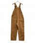 CarHartt (カーハート) R01 BIB OVERALL COTTON DUCK ブラウン サイズ:40×30：12000円