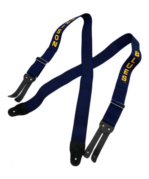 PRISON BLUES（プリズンブルース）PRISON BLUES (プリズンブルース) サスペンダー ネイビーの古着・服飾アイテム