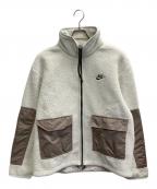 NIKEナイキ）の古着「フリースジャケット」｜アイボリー
