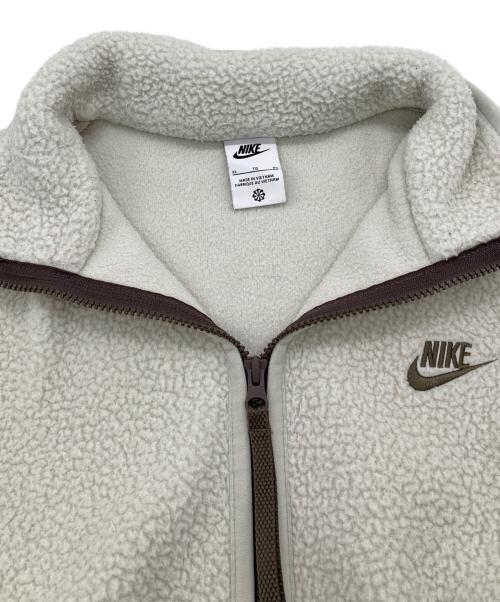 NIKE（ナイキ）NIKE (ナイキ) フリースジャケット アイボリー サイズ:XLの古着・服飾アイテム