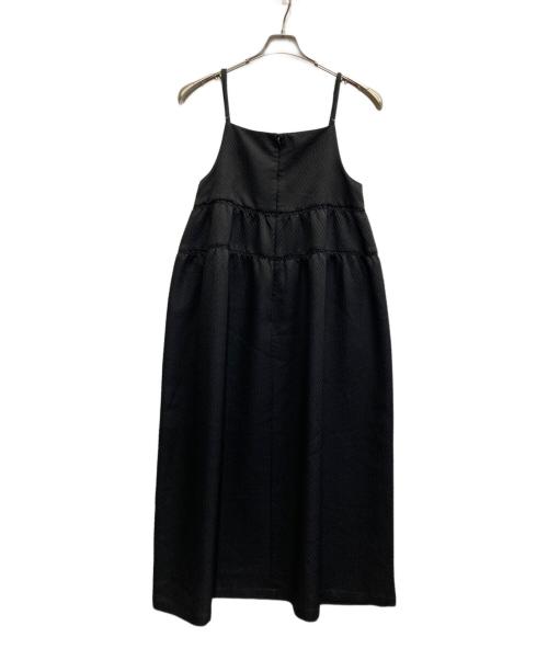 JOURNAL STANDARD（ジャーナルスタンダード）JOURNAL STANDARD (ジャーナルスタンダード) マトラッセキャミソールワンピース ブラック サイズ:FREEの古着・服飾アイテム
