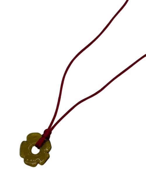 Ameri（アメリ）Ameri (アメリ) HAND CRAFT GLASS FLOWER NECKLACE レッド サイズ:FREEの古着・服飾アイテム