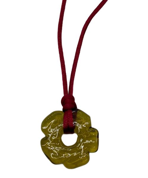 Ameri（アメリ）Ameri (アメリ) HAND CRAFT GLASS FLOWER NECKLACE レッド サイズ:FREEの古着・服飾アイテム