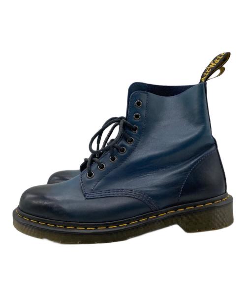 Dr.Martens（ドクターマーチン）Dr.Martens (ドクターマーチン) グラデーションカラー8ホールブーツ ブルー サイズ:28の古着・服飾アイテム